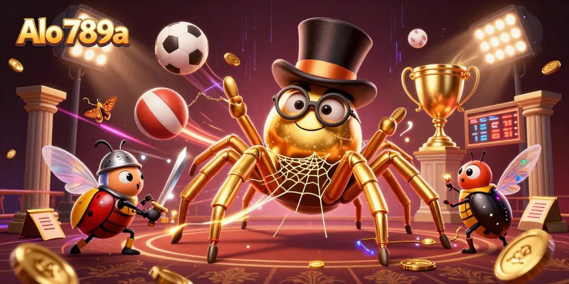 Alo 789a showcases exciting cockfighting action with vibrant characters and gambling elements